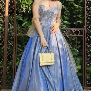 Blue Prom Dress